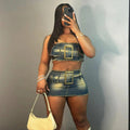 Jean skirt